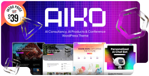 Aiko – AI consultancy WordPress Theme