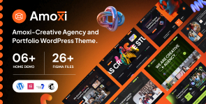 Amoxi – Creative Agency and Portfolio  WordPress Theme