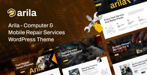 Arila – Computer  Mobile Repair Services WordPress Theme