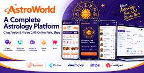 AstroWorld – Complete Astrology Platform – Chat, Voice  Video Call, Online Puja, Shop