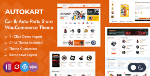 Autokart – Auto Parts and Car Accessories Store WooCommerce Theme