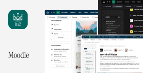 BAZ – Premium Moodle Theme with Classic Layout