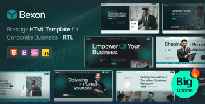 Bexon – Corporate Business HTML Template