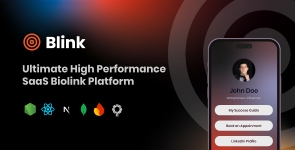 Blink – SaaS Bio Link Platform  QR Code – NodeJS  React