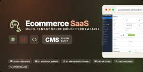 Botble Ecommerce SaaS | Multi-tenant Store Platform