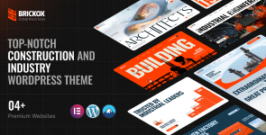 Brickox – Construction and Industry WordPress Theme