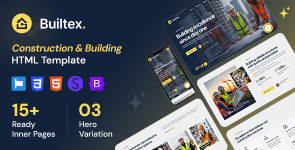 Builtex – Construction HTML Template