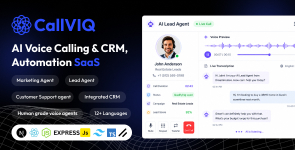 CallVIQ – AI Voice Calling  CRM SaaS for Marketing, Sales, Support  Lead Automation
