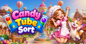 Candy Tube Sort | HTML5 Sort Puzzle Game