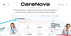 CareNova — Clinic Management Web App | Medical SaaS, Patient  Appointment Management