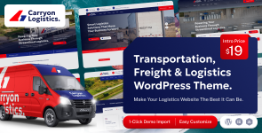Carryon – Transportation  Logistics WordPress Theme