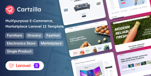 Cartzilla – Laravel 12 Multipurpose E-Commerce Template