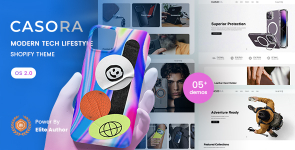 Casora – Modern Tech Lifestyle Shopify 2.0 Theme