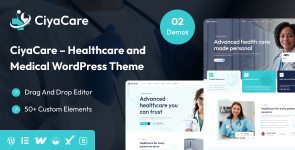 CiyaCare – Healthcare  Medical WordPress Theme