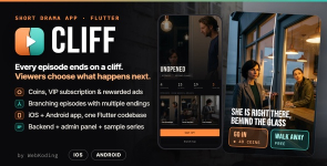 Cliff | Short Drama Streaming App with Branching Episodes