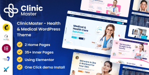 ClinicMaster – Health  Medical WordPress Theme