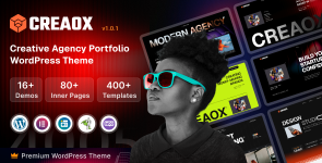 Creaox – Creative Agency Portfolio WordPress Theme