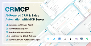 CRMCP — AI CRM  Sales Automation Platform with MCP Integration