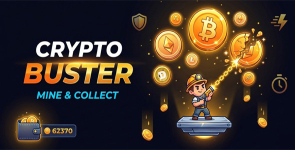 Crypto Buster – HTML5 Game (Endless)