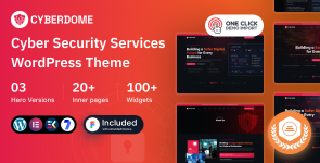 CyberDome – Cyber Security Services WordPress Theme