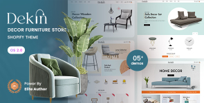 Dekin – Decor Furniture Store Shopify 2.0 Theme