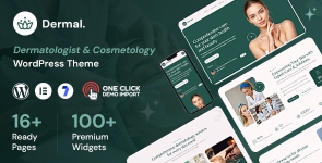 Dermal – Dermatologist  Cosmetology Clinic WordPress Theme