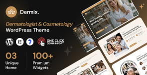 Dermix – Dermatologist  Cosmetology Clinic WordPress Theme