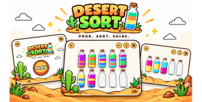Desert Sort | HTML5 Color Sorting Game