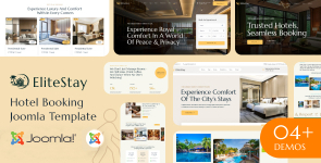 EliteStay – Hotel Booking Joomla Template Multipurpose