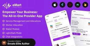 eMart – Service Provider app for On-Demand Service