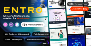Entro – Business  Elementor Multipurpose WordPress Theme