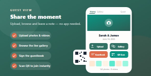 EventShare – Event Photo Sharing With Guestbook  Slideshow