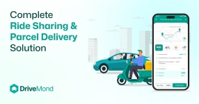 Ride Sharing  Parcel Delivery Solution Scripts – DriveMond [Combo Pack]