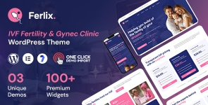 Ferlix – IVF, Pregnancy  Maternity Healthcare WordPress Theme