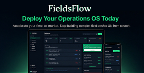 Fieldsflow – AI Field Operations  Workflow Automation React Template