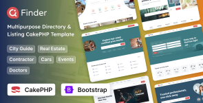 Finder – CakePHP 5 Multipurpose Directory  Listing Template