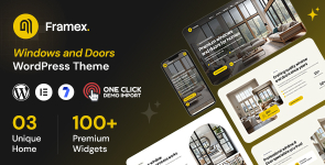 Framex – Windows and Doors WordPress Theme