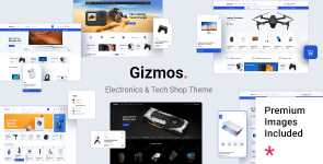 Gizmos – Electronics  Tech Shop WordPress Theme