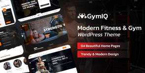 Gymiq – Gym  Fitness Center WordPress Theme