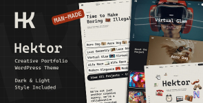 Hektor – Portfolio Elementor WordPress Theme
