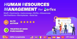Human Resources Management (HRM)  Workforce Automation module for Perfex CRM