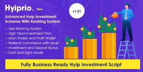 Hyip Rio – Advanced Hyip Investment Scheme With Ranking System and Automatic Withdraw