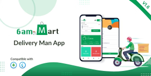 6amMart – Delivery Man App