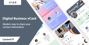 Infy vCard Saas : Digital Business Card Builder
