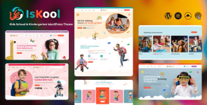 IsKool – kids School  Kindergarden WordPress Theme