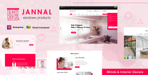 Jannal – Curtains  Doors WordPress Theme
