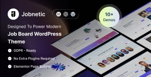 Jobnetic – Job Board  Career Portal WordPress Theme