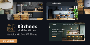 Kitchnox – Kitchen Interior Design WordPress Theme