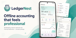 LedgerNest | Offline Accounting and Bookkeeping App