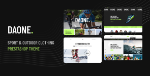 Leo Daone Elementor – Sport  Outdoor Clothing Prestashop Theme